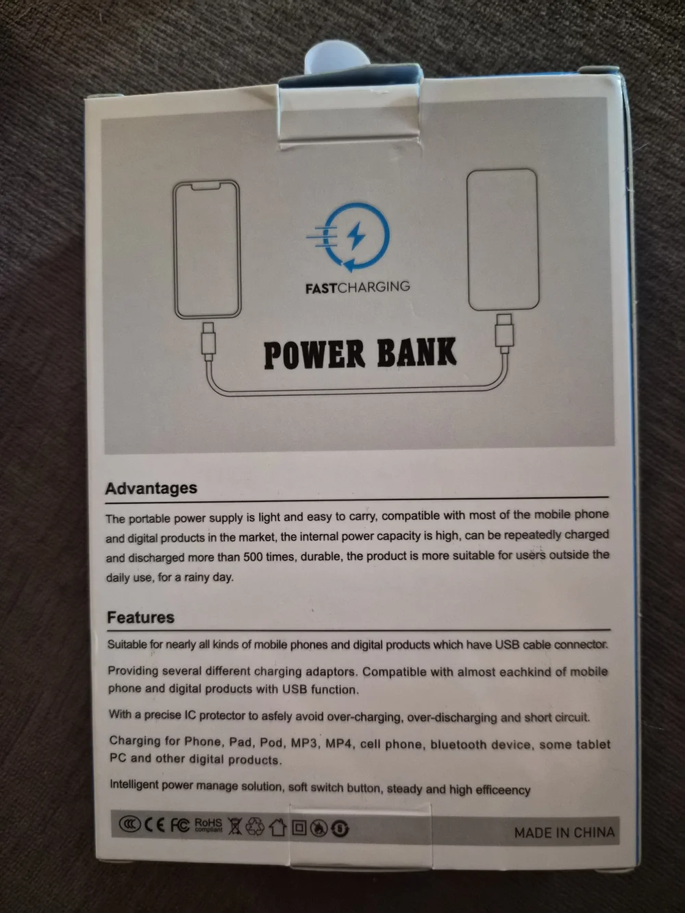 Hello Kitty Pink Power Bank Fast Charger